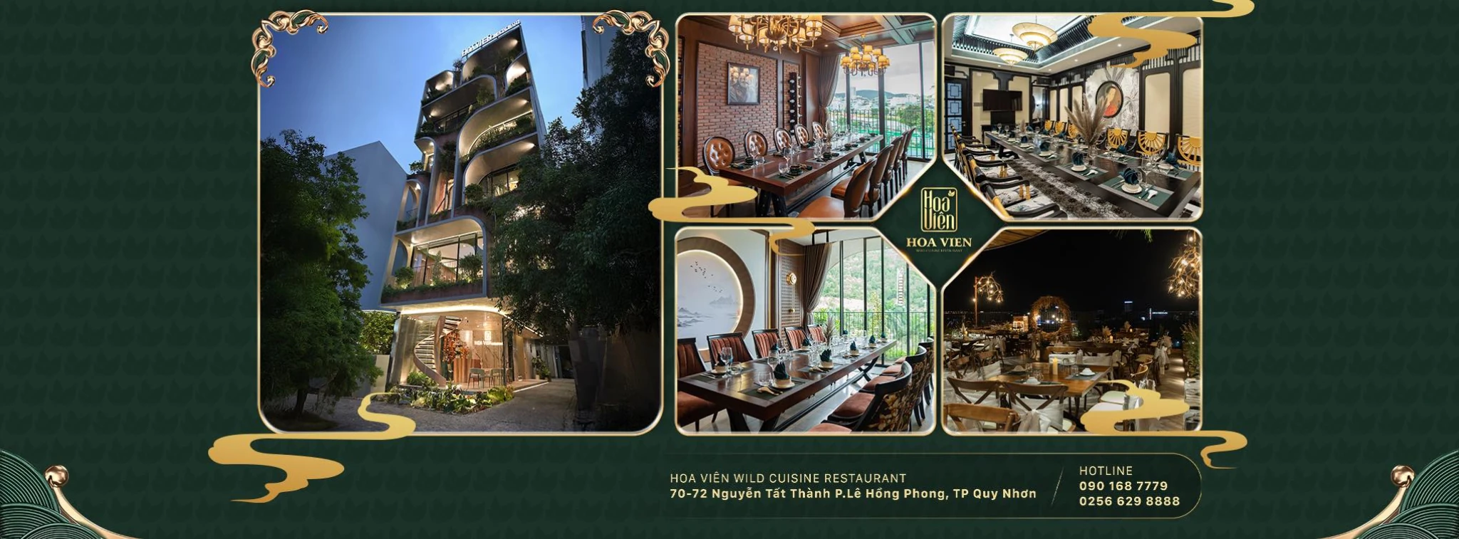 Nhà Hàng Hoa Viên Quy Nhơn