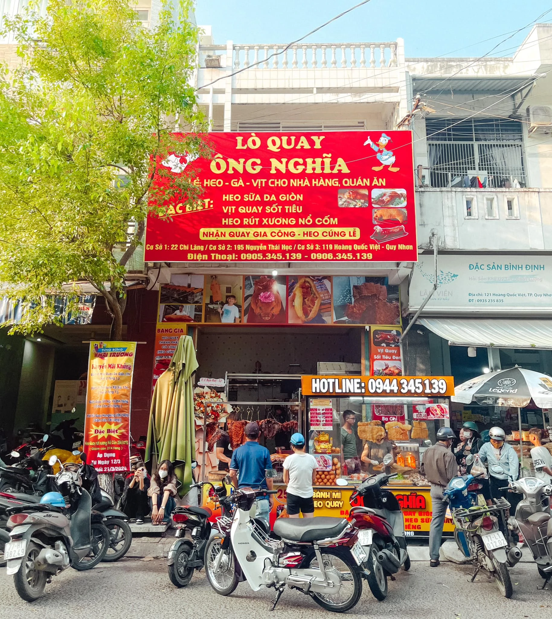 Bánh mì heo quay da giòn