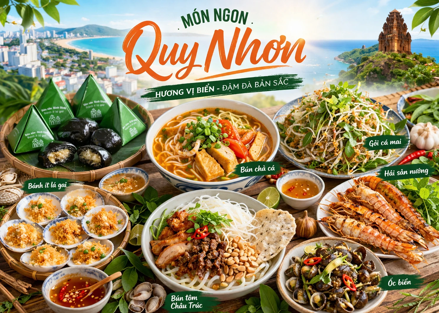 Top Món Ăn Ngon Quy Nhơn Khiến Du Khách “Nhớ Là Thèm” – Gợi Ý Từ Quy Nhơn Local